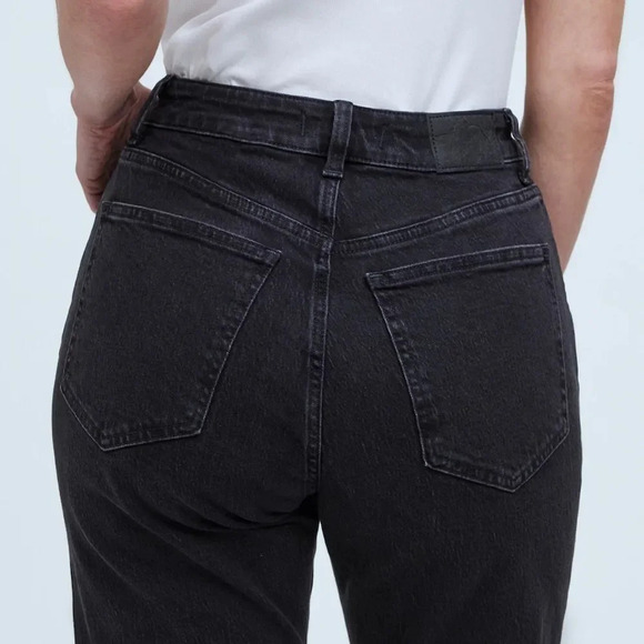 MADEWELL The Curvy 90s Straight Jean in Belmere Wash - Picture 5 of 11
